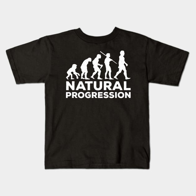 Evolution Anti Trump Natural Progression 2020 Kids T-Shirt by BraaiNinja